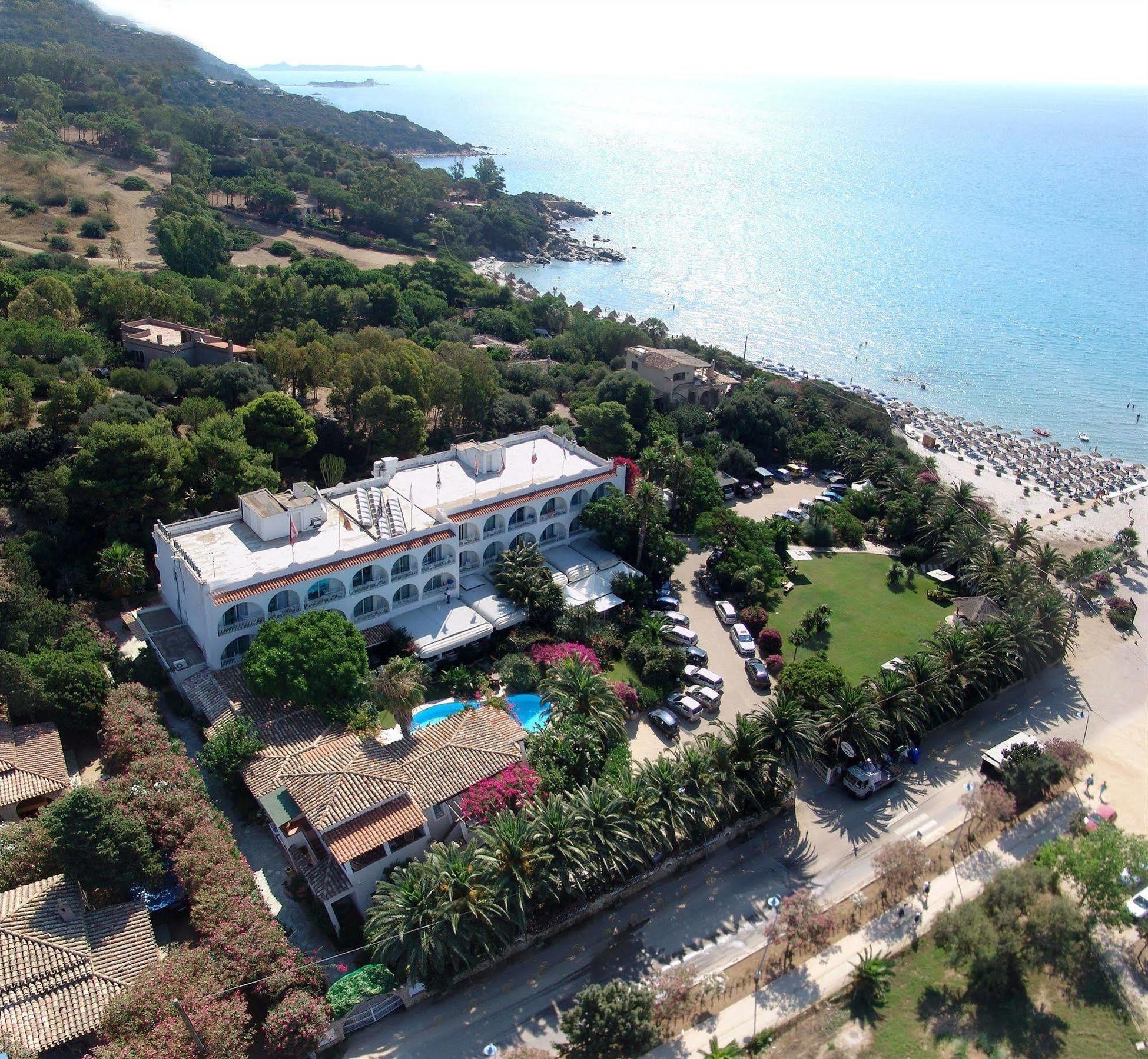 Hotel Simius Playa Villasimius Eksteriør bilde